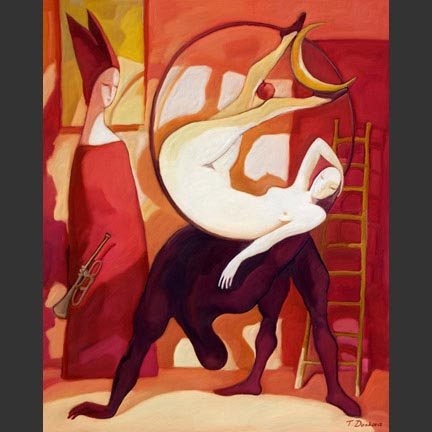 Strairs to The Moon, by Tanya Doskova